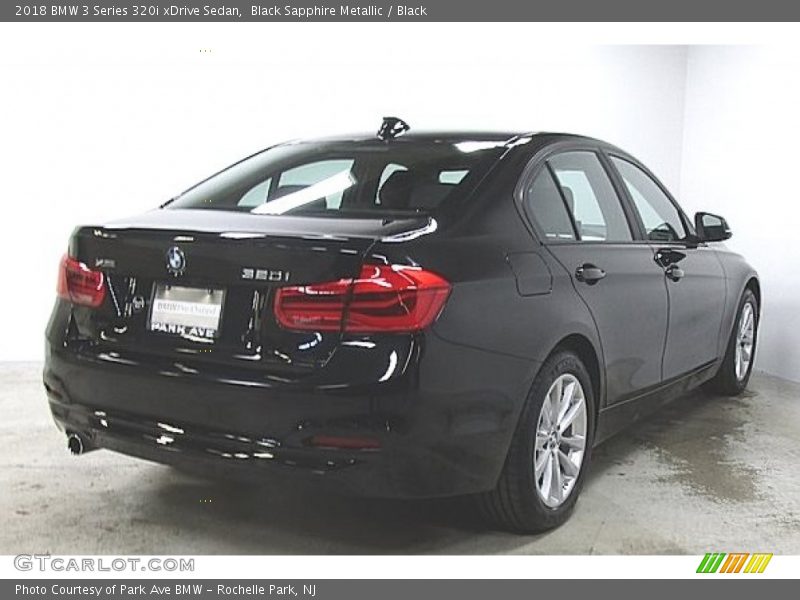 Black Sapphire Metallic / Black 2018 BMW 3 Series 320i xDrive Sedan