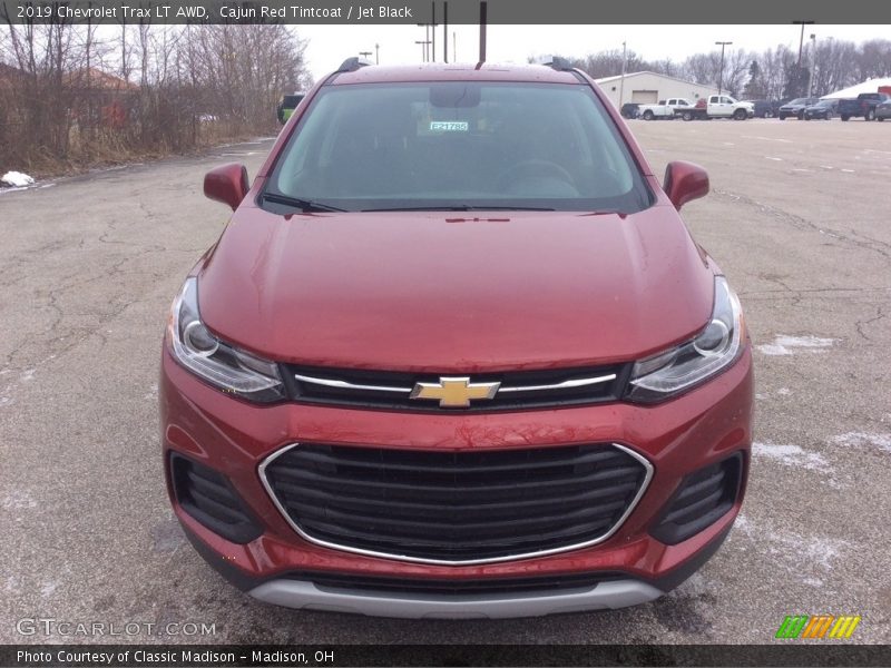 Cajun Red Tintcoat / Jet Black 2019 Chevrolet Trax LT AWD