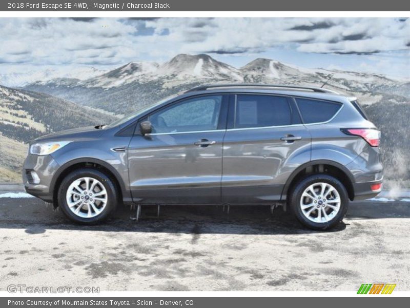 Magnetic / Charcoal Black 2018 Ford Escape SE 4WD