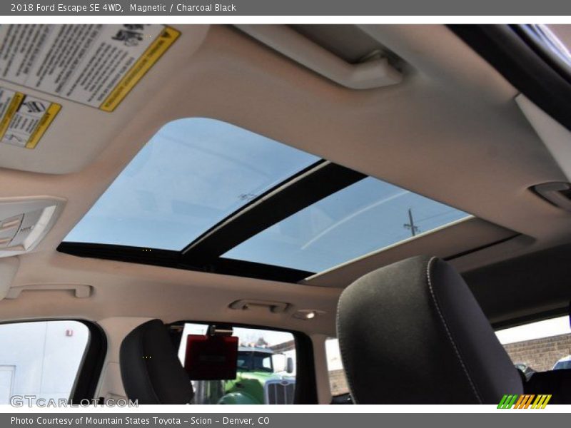 Magnetic / Charcoal Black 2018 Ford Escape SE 4WD