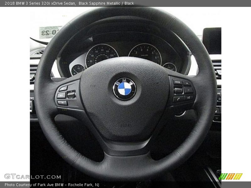 Black Sapphire Metallic / Black 2018 BMW 3 Series 320i xDrive Sedan