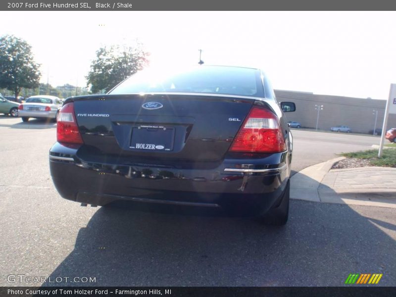 Black / Shale 2007 Ford Five Hundred SEL