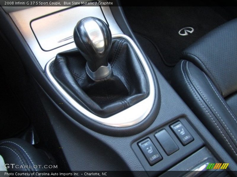 Blue Slate Metallic / Graphite 2008 Infiniti G 37 S Sport Coupe