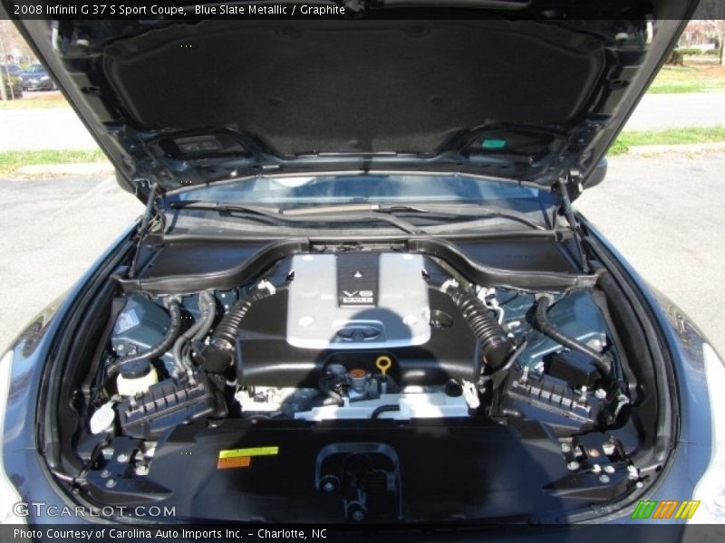 Blue Slate Metallic / Graphite 2008 Infiniti G 37 S Sport Coupe