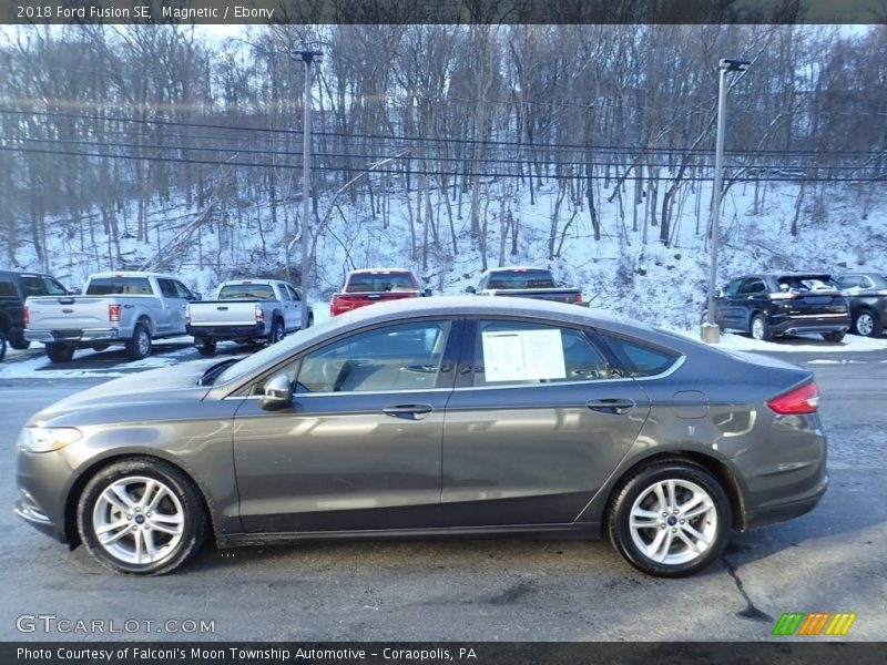 Magnetic / Ebony 2018 Ford Fusion SE