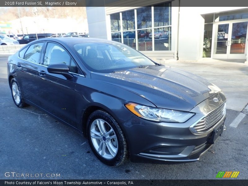 Magnetic / Ebony 2018 Ford Fusion SE
