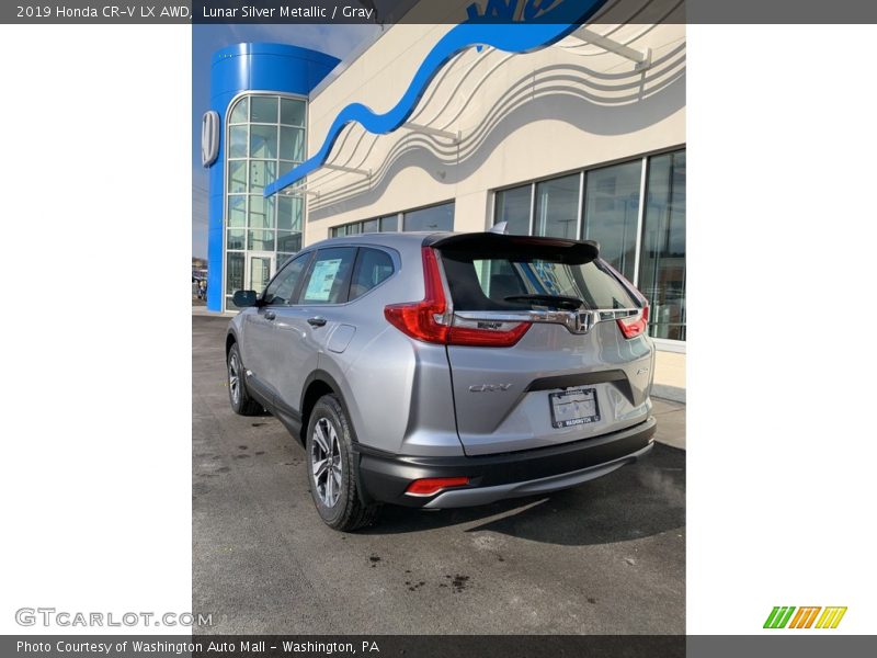 Lunar Silver Metallic / Gray 2019 Honda CR-V LX AWD