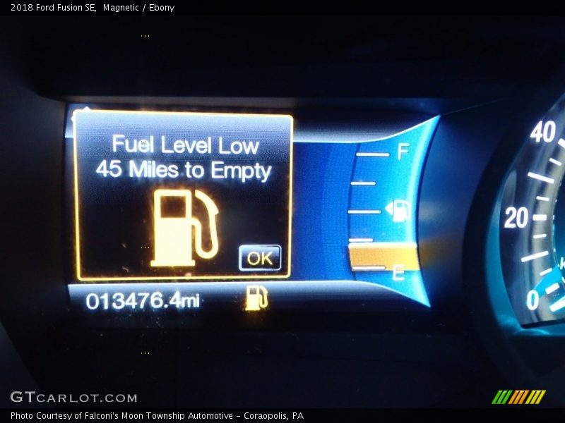 Magnetic / Ebony 2018 Ford Fusion SE