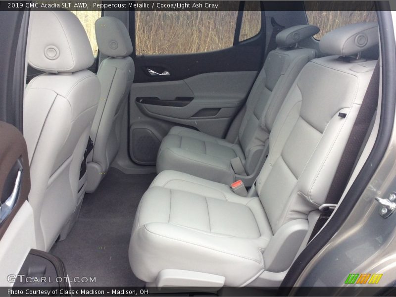 Pepperdust Metallic / Cocoa/Light Ash Gray 2019 GMC Acadia SLT AWD