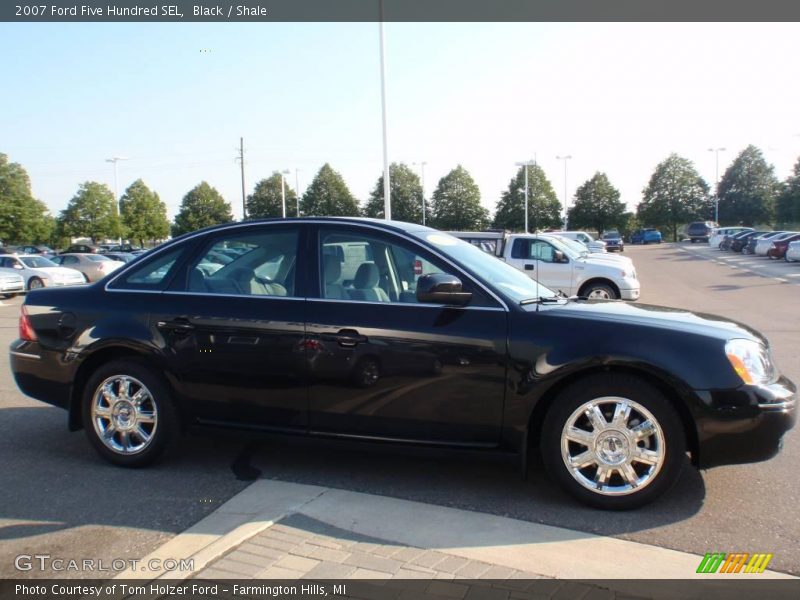 Black / Shale 2007 Ford Five Hundred SEL