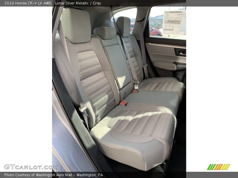 Lunar Silver Metallic / Gray 2019 Honda CR-V LX AWD