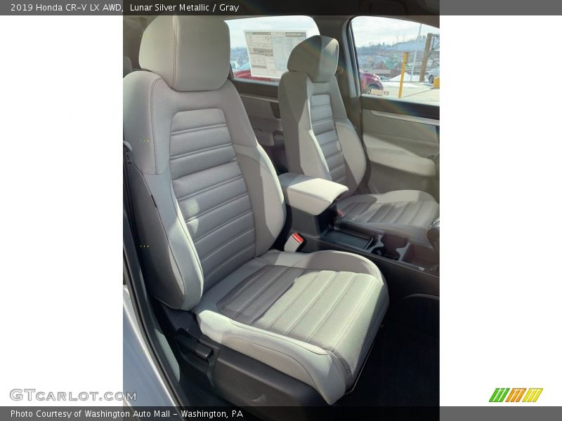 Lunar Silver Metallic / Gray 2019 Honda CR-V LX AWD