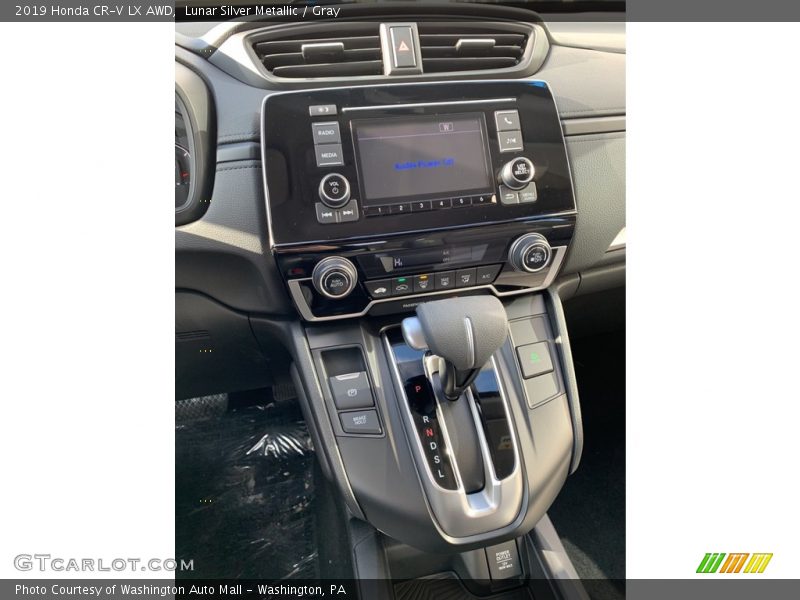 Lunar Silver Metallic / Gray 2019 Honda CR-V LX AWD