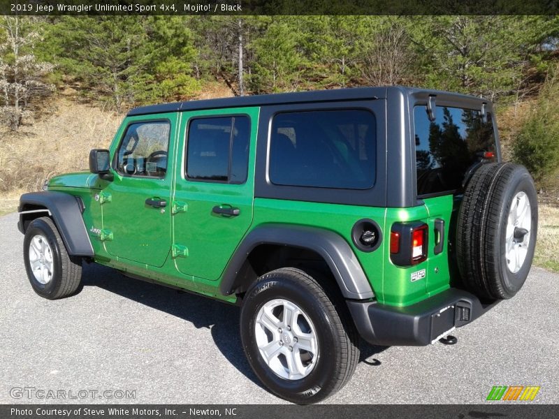 Mojito! / Black 2019 Jeep Wrangler Unlimited Sport 4x4