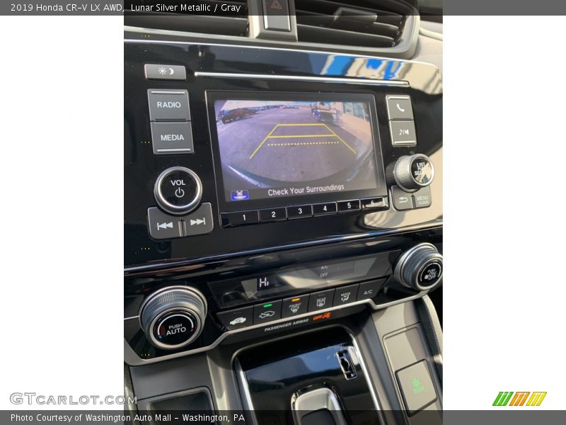Lunar Silver Metallic / Gray 2019 Honda CR-V LX AWD
