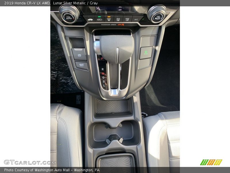 Lunar Silver Metallic / Gray 2019 Honda CR-V LX AWD