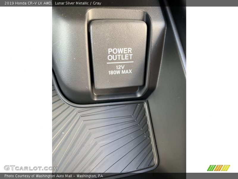 Lunar Silver Metallic / Gray 2019 Honda CR-V LX AWD