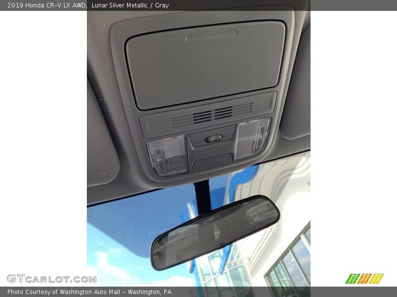 Lunar Silver Metallic / Gray 2019 Honda CR-V LX AWD