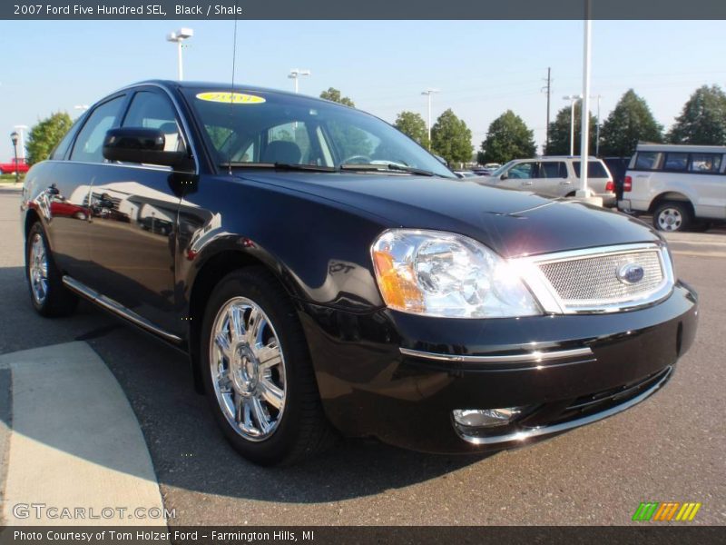 Black / Shale 2007 Ford Five Hundred SEL