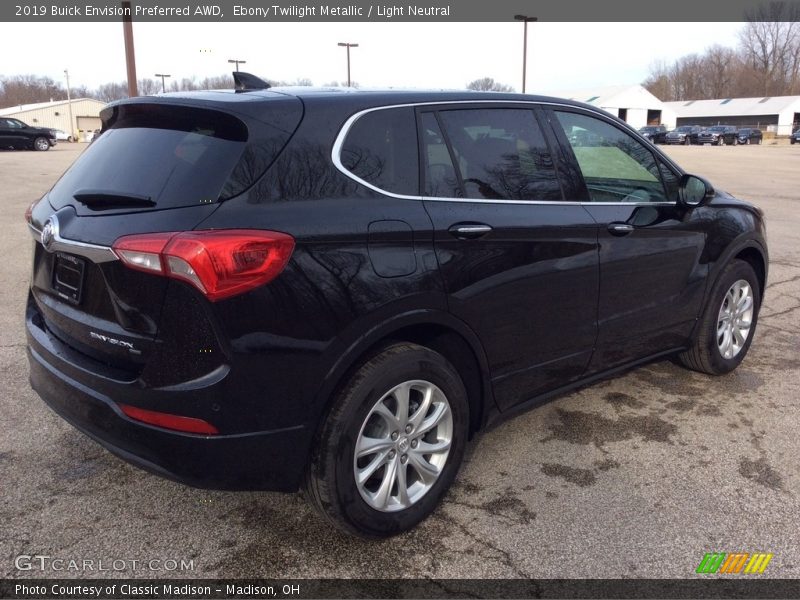 Ebony Twilight Metallic / Light Neutral 2019 Buick Envision Preferred AWD