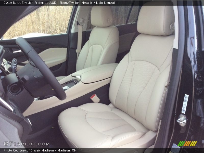 Ebony Twilight Metallic / Light Neutral 2019 Buick Envision Preferred AWD