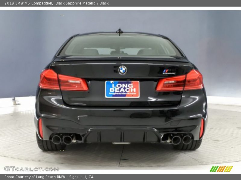 Black Sapphire Metallic / Black 2019 BMW M5 Competition