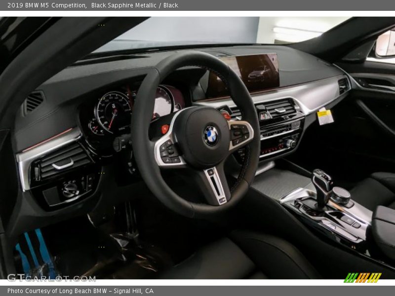 Black Sapphire Metallic / Black 2019 BMW M5 Competition