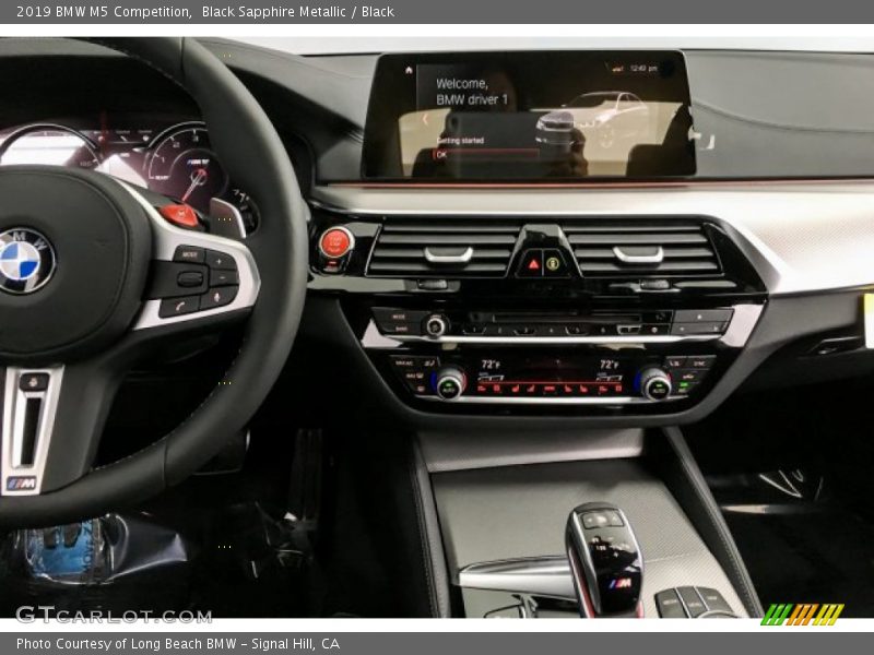 Black Sapphire Metallic / Black 2019 BMW M5 Competition