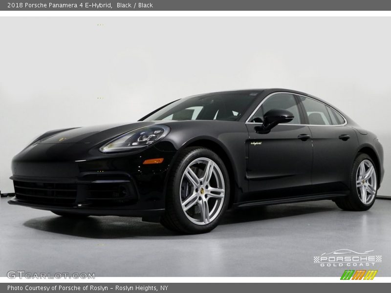 Black / Black 2018 Porsche Panamera 4 E-Hybrid