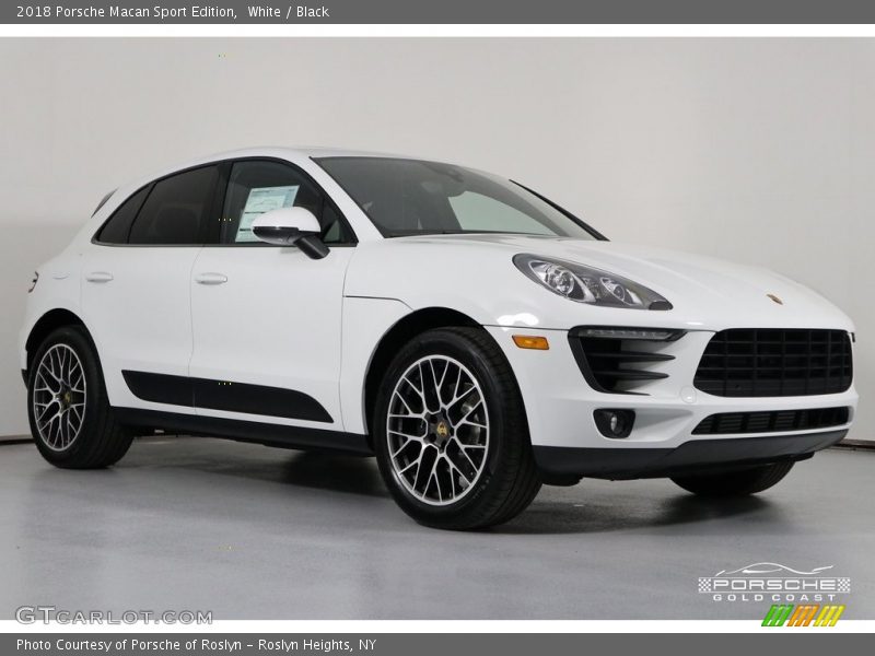 White / Black 2018 Porsche Macan Sport Edition