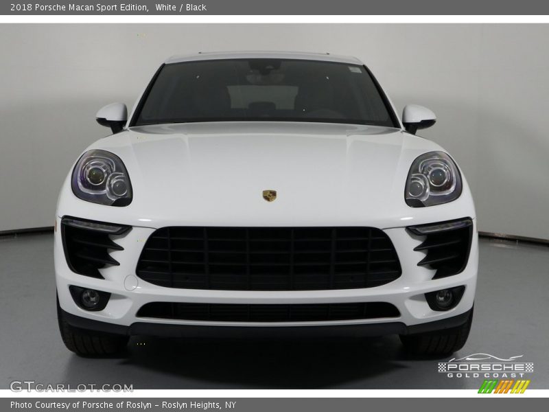 White / Black 2018 Porsche Macan Sport Edition