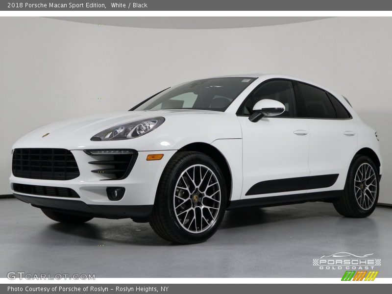 White / Black 2018 Porsche Macan Sport Edition