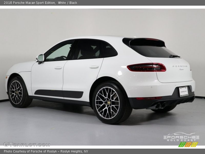 White / Black 2018 Porsche Macan Sport Edition
