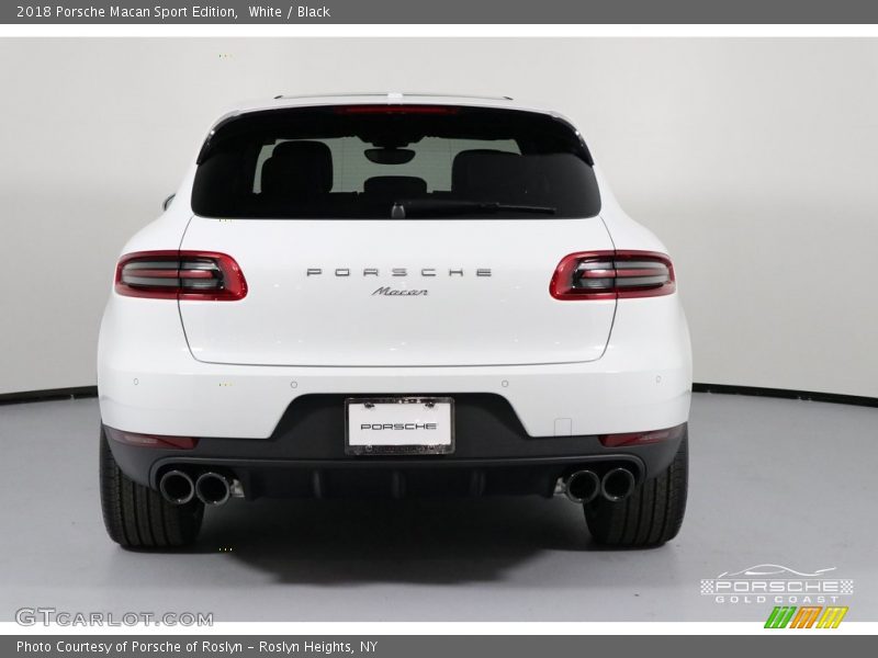 White / Black 2018 Porsche Macan Sport Edition
