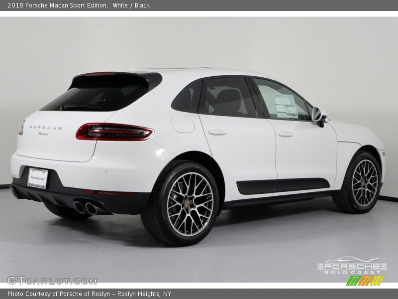 White / Black 2018 Porsche Macan Sport Edition