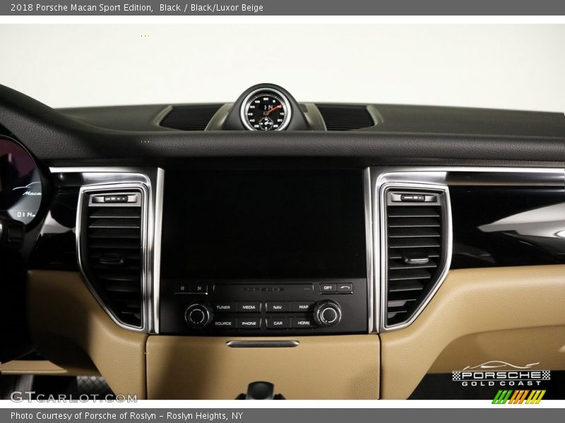 Black / Black/Luxor Beige 2018 Porsche Macan Sport Edition