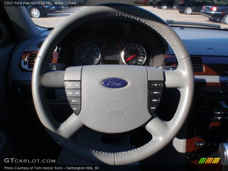 Black / Shale 2007 Ford Five Hundred SEL