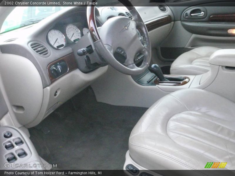 Stone White / Taupe 2002 Chrysler Concorde Limited