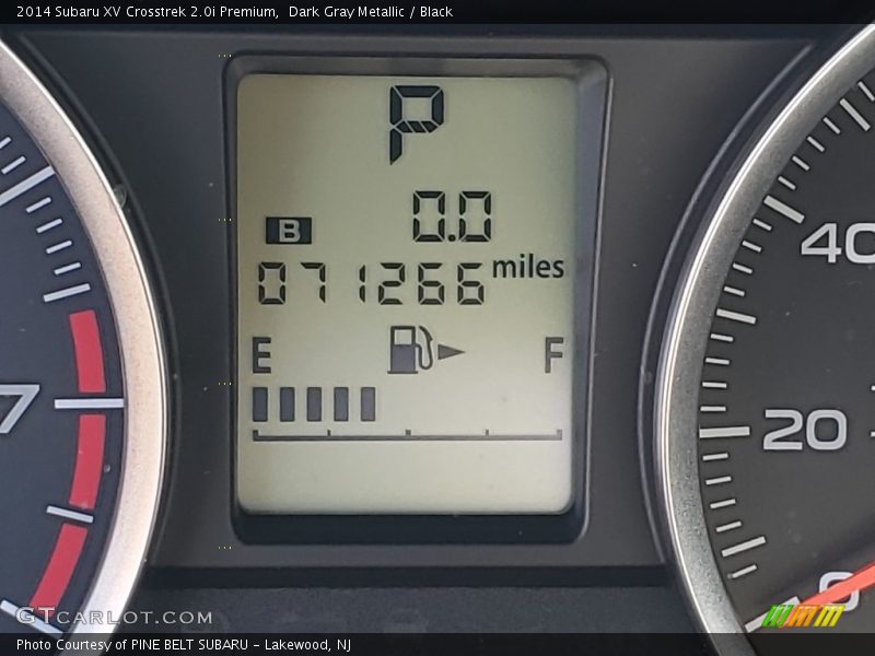 Dark Gray Metallic / Black 2014 Subaru XV Crosstrek 2.0i Premium