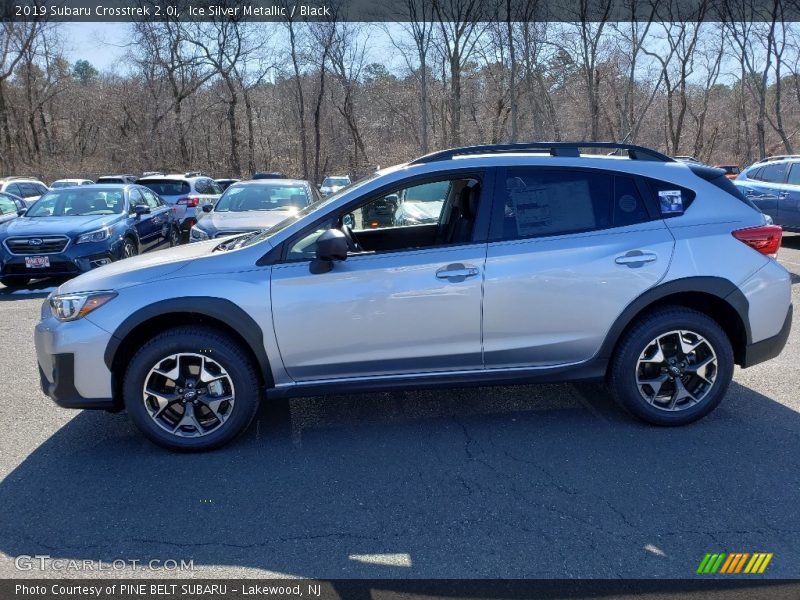 Ice Silver Metallic / Black 2019 Subaru Crosstrek 2.0i