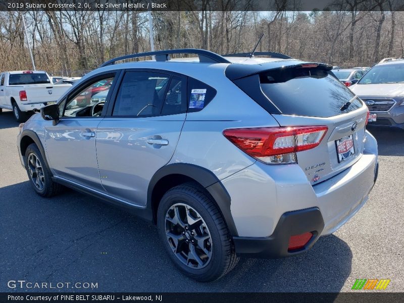 Ice Silver Metallic / Black 2019 Subaru Crosstrek 2.0i
