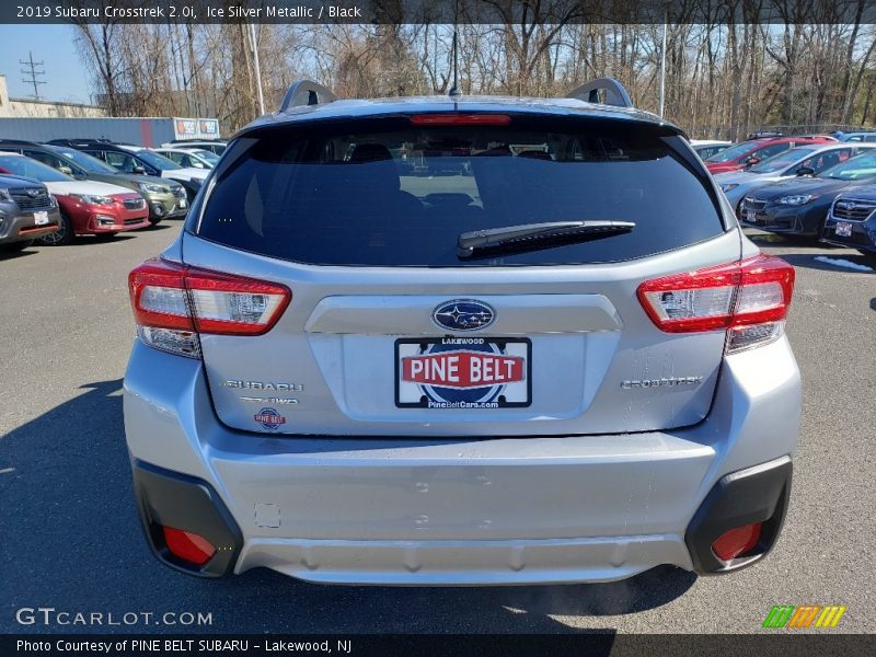 Ice Silver Metallic / Black 2019 Subaru Crosstrek 2.0i