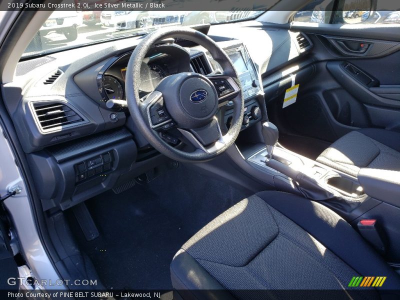 Ice Silver Metallic / Black 2019 Subaru Crosstrek 2.0i