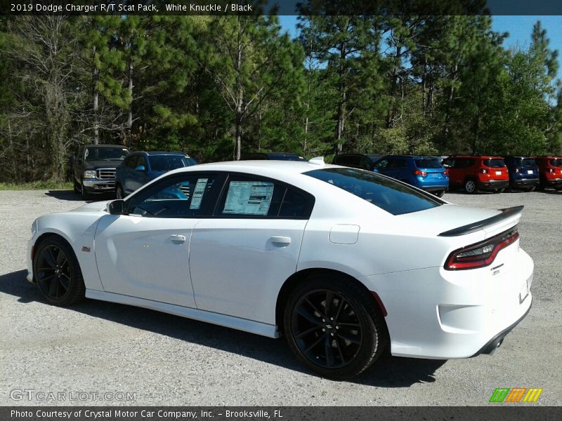 White Knuckle / Black 2019 Dodge Charger R/T Scat Pack