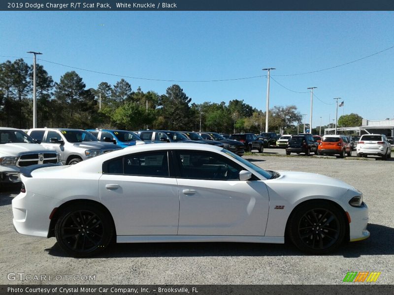 White Knuckle / Black 2019 Dodge Charger R/T Scat Pack