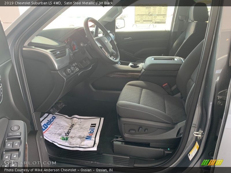 Satin Steel Metallic / Jet Black 2019 Chevrolet Suburban LS 4WD