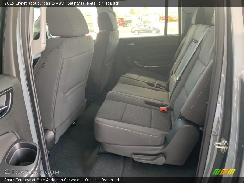 Satin Steel Metallic / Jet Black 2019 Chevrolet Suburban LS 4WD