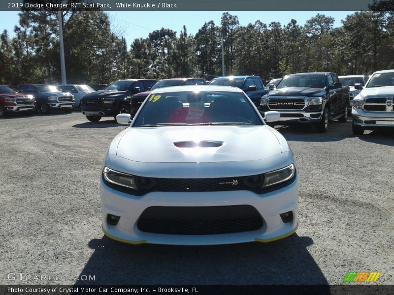 White Knuckle / Black 2019 Dodge Charger R/T Scat Pack