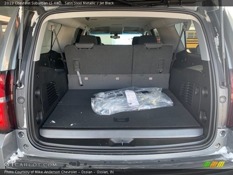 Satin Steel Metallic / Jet Black 2019 Chevrolet Suburban LS 4WD