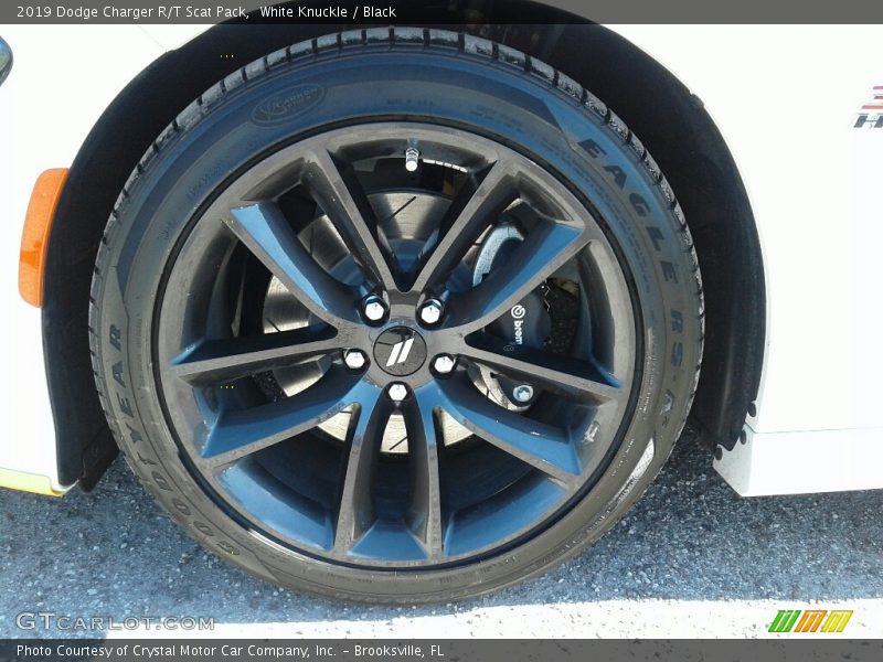 White Knuckle / Black 2019 Dodge Charger R/T Scat Pack